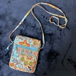Vera Bradley Mini Hipster in Bali Blue